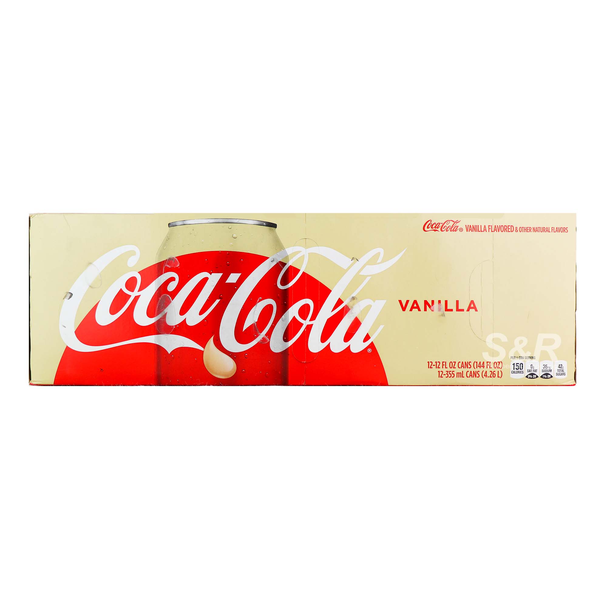 Coca-Cola Vanilla Soft Drinks (355mL x 12pcs)